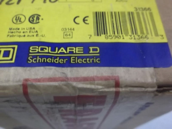 SQUARE D FHP36030 MOLDED CASE CIRCUIT BREAKER 30A 600V 3P  NSFS