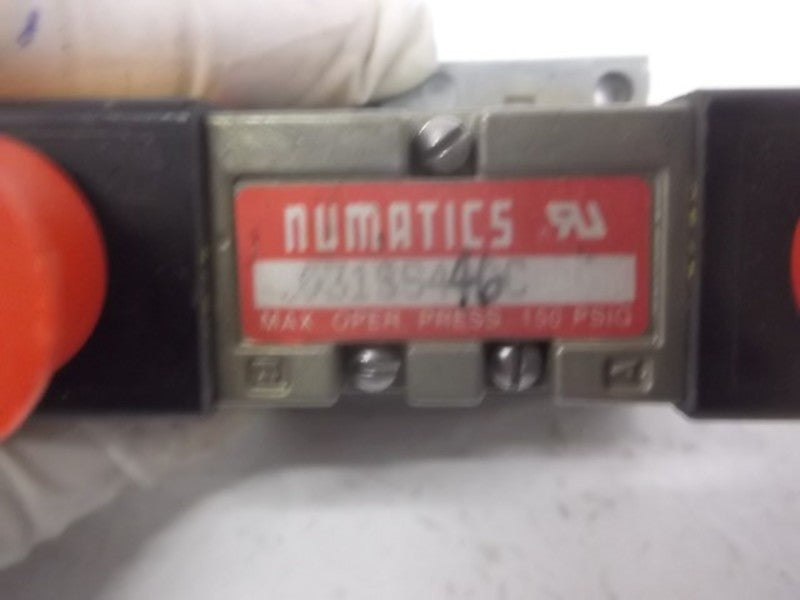 NUMATICS 031SS446C SOLENOID VALVE DOUBLE PNEUMATIC  NSNP