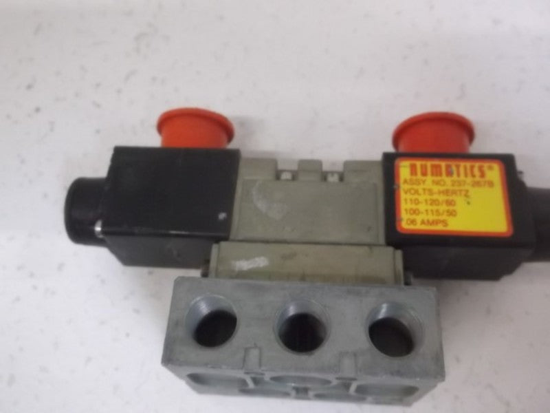 NUMATICS 031SS446C SOLENOID VALVE DOUBLE PNEUMATIC  NSNP