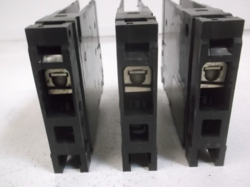 LOT OF 3 SIEMENS ED21B050 CIRCUIT BREAKER 50A 120V NSMP