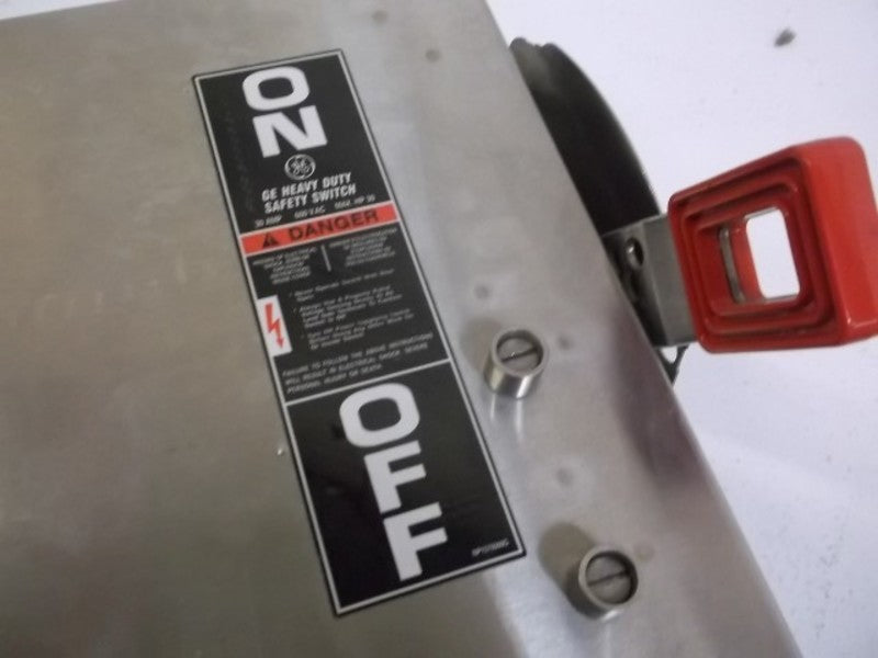 GENERAL ELECTRIC THN3361 (AS PICTURED) SAFETY SWITCH  UNMP