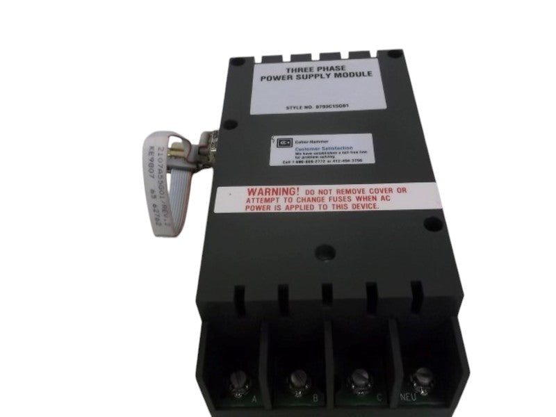 CUTLER HAMMER 8793C-15G01 POWER SUPPLY MODULE 3PHASE  NSNP