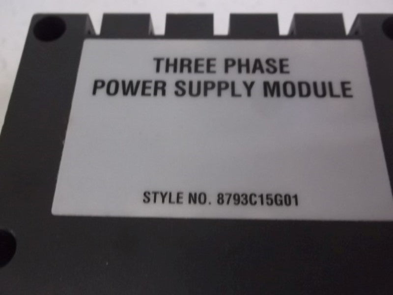 CUTLER HAMMER 8793C-15G01 POWER SUPPLY MODULE 3PHASE  NSNP