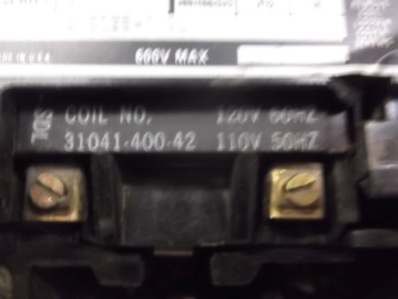 SQUARE D 8810-SCO-4 CONSTANT/VARIABLE STARTER NEMA SIZE 1  UNMP