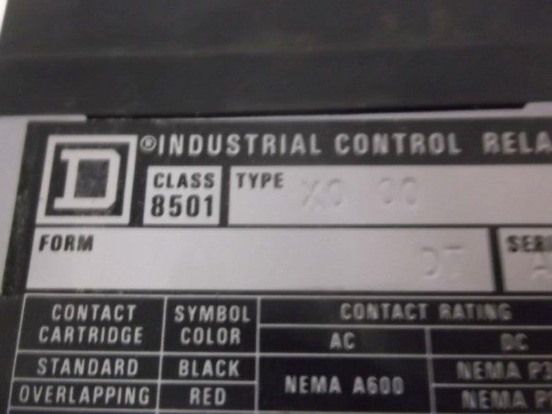 SQUARE D 8501XM020  UNMP