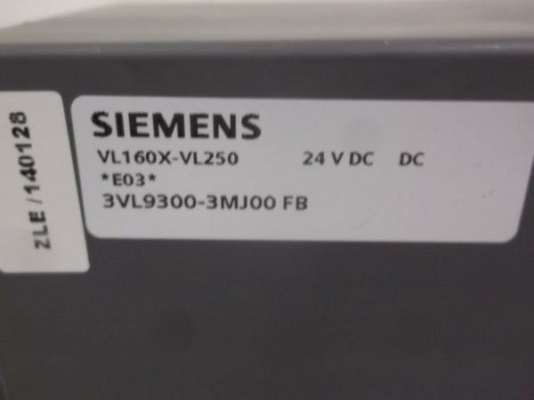 SIEMENS VL160X-VL250 FB MOTOR BREAKER (AS IS)  NSNP