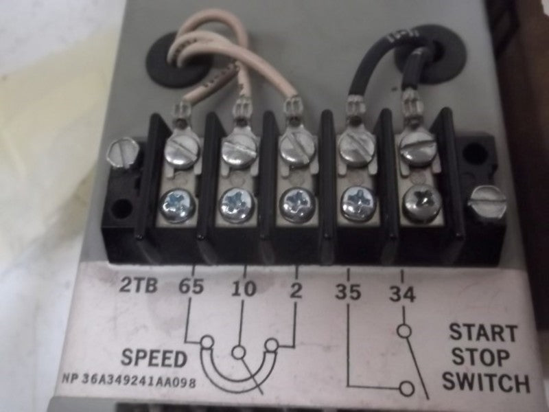 GENERAL ELECTRIC 6VFWC2075JRA2 MOTOR CONTROLLER  UNMP