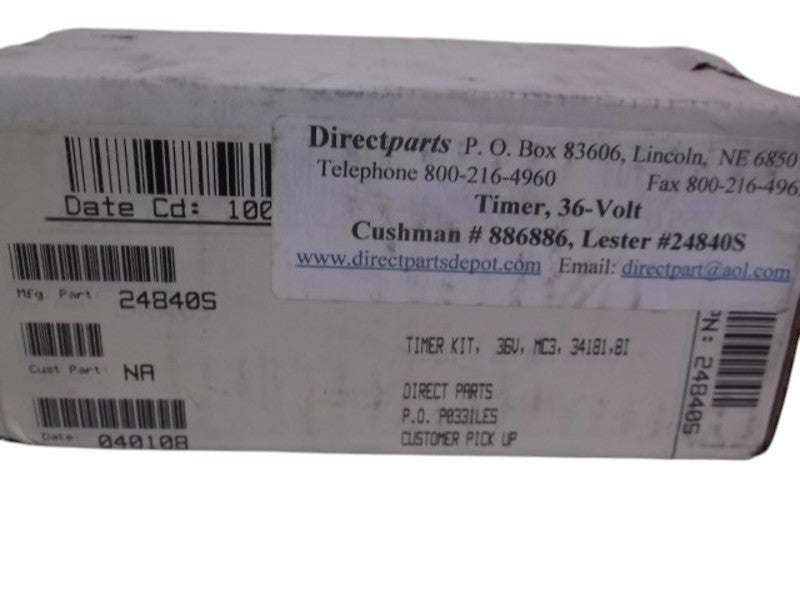 DIRECTPARTS 248405-36VDC ELECTRIC TIMER KIT 36VDC  NSMP