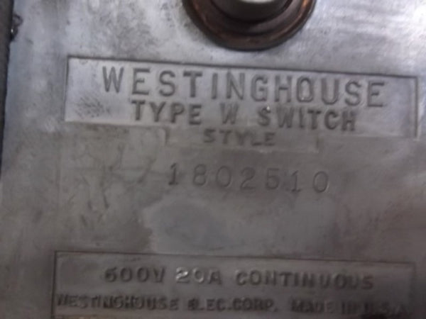 WESTINGHOUSE NP25913-D CIRCUIT BREAKER CONTROL  UNMP