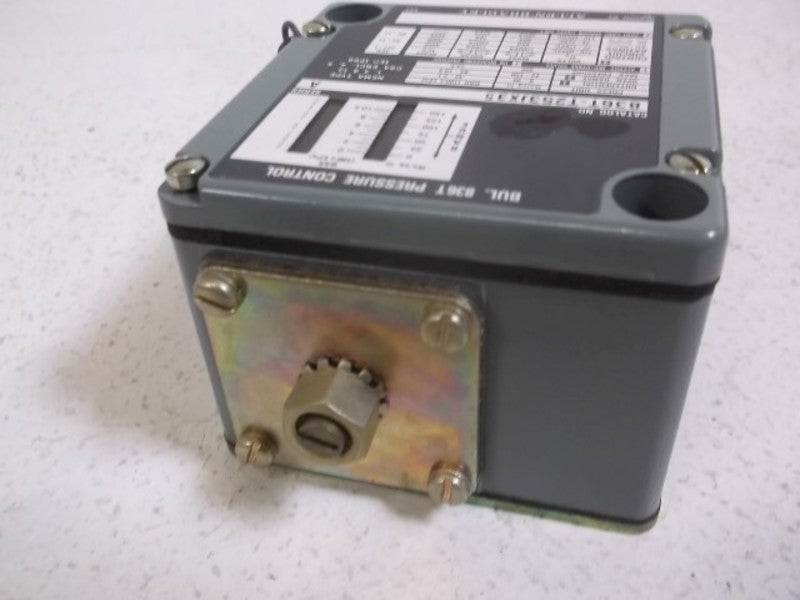 ALLEN BRADLEY 836T-T253JX35 SER. A PRESSURE SWITCH  UNMP