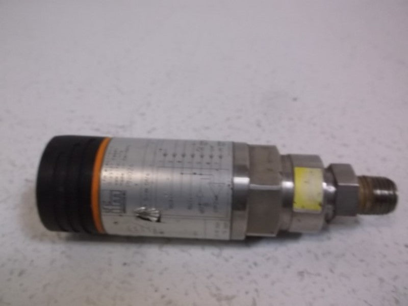 IFM EFECTOR PNI024 PRESSURE MONITOR  UNMP