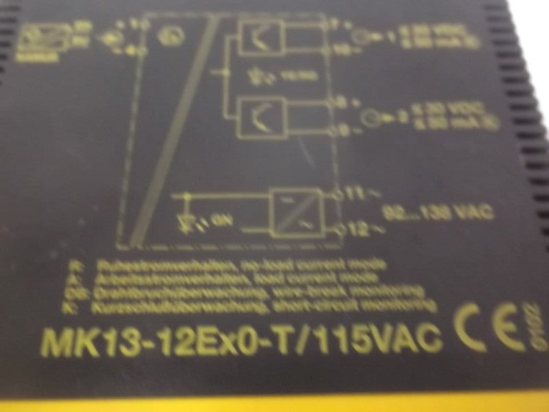 TURCK MK13-12EX0-T/115VAC MULTIMODULE  UNMP