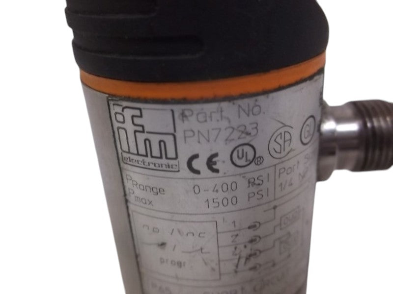 IFM EFECTOR PN7223 PRESSURE MONITOR  UNMP
