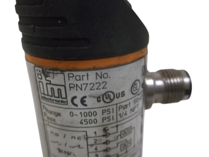 IFM EFECTOR PN7222 PRESSURE MONITOR  UNMP