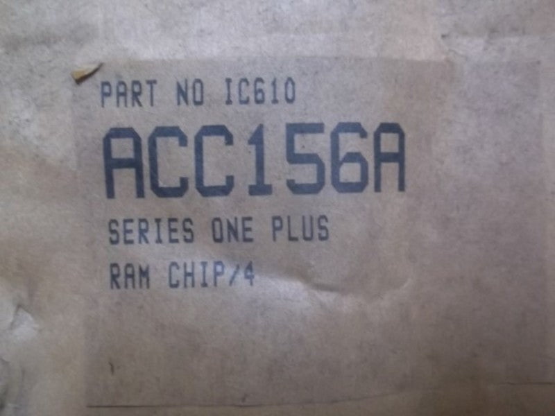 LOT OF 2 GENERAL ELECTRIC IC610ACC156A RAM CHIP NSMP