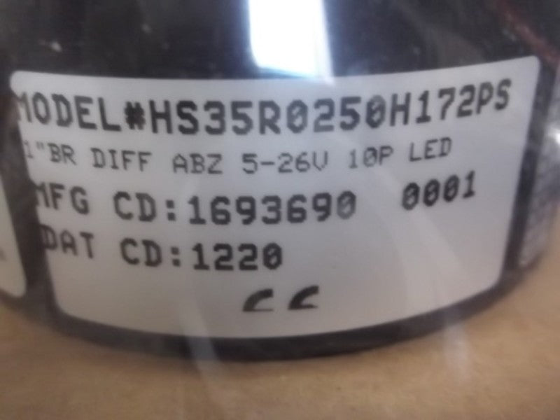 DYNAPAR HS35R0250H172PS 1" BR DIFF  NSMP