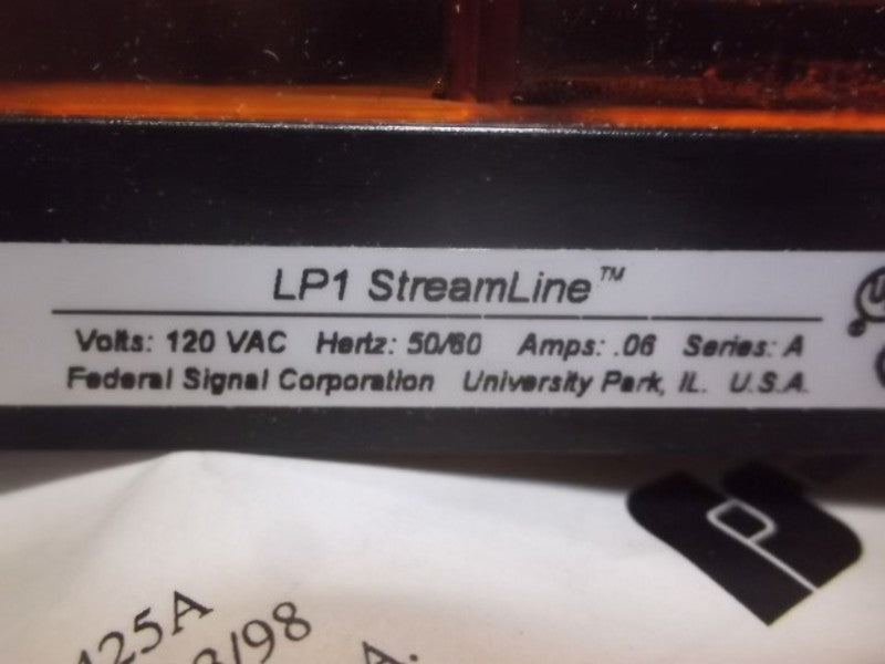 INDUSTRIAL SPARE PART LP1-120A STROBE 120V AMBER  NSMP