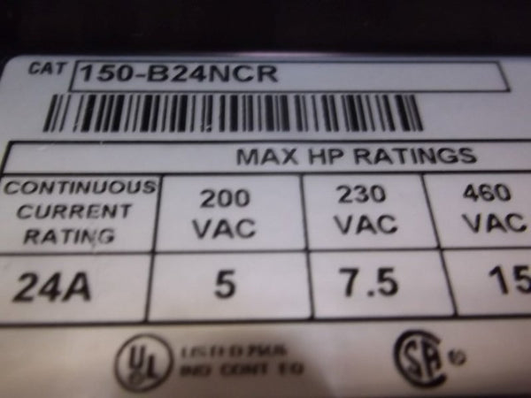 ALLEN BRADLEY 150-B24NCR SMC DIALOG PLUS  UNMP