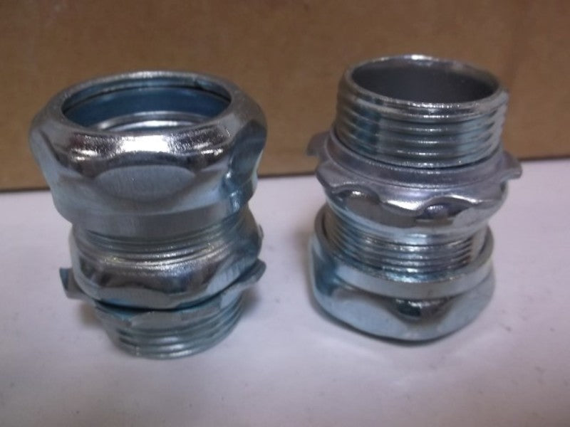 LOT OF 25 COOPER 651S CONNECTOR 3/4" STEEL NSMP