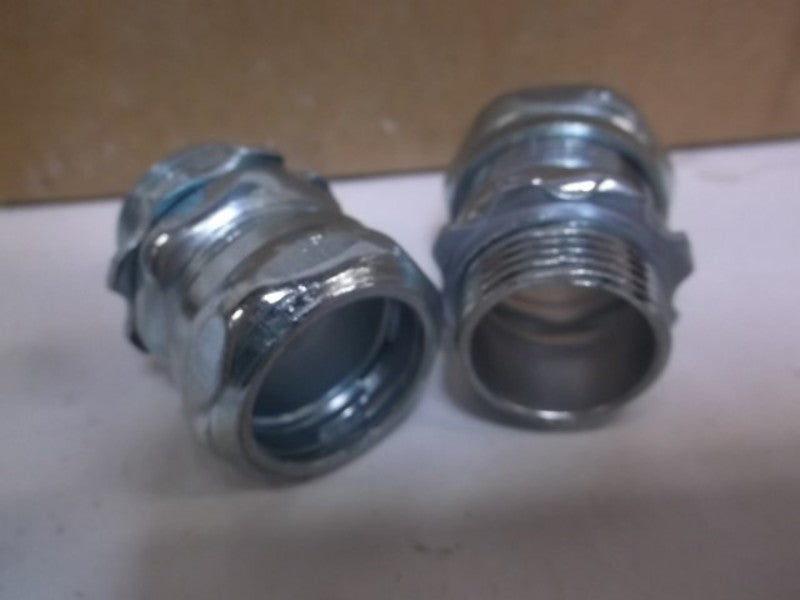 LOT OF 25 COOPER 651S CONNECTOR 3/4" STEEL NSMP