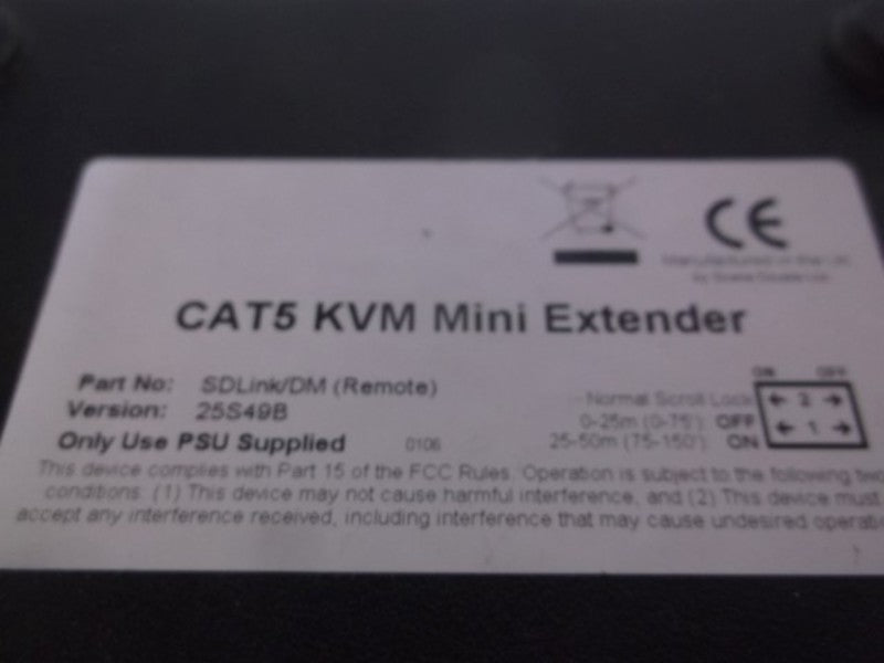 CAT 5 SDLINK/DM MINI EXTENDER  NSNP