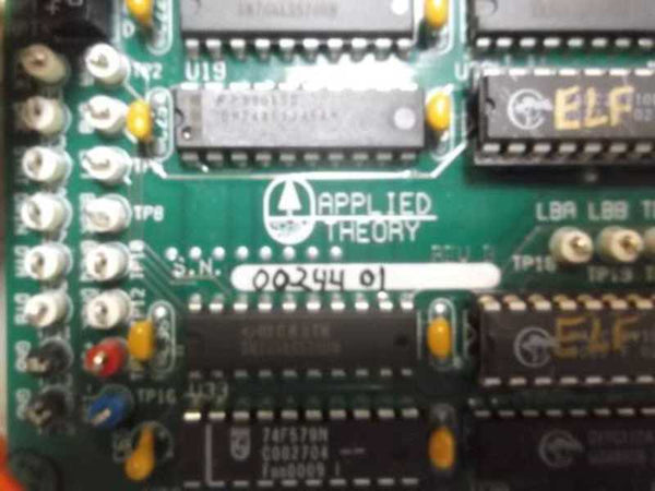 APPLIED THEORY AT-ELF CIRCUIT BOARD  UNMP