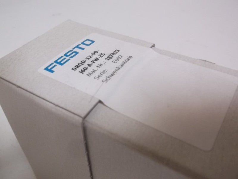FESTO DRQD-12-90-J60-A-FW-ZS SEMI-ROTARY DRIVE CYLINDER  NSFS