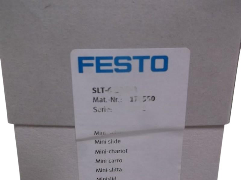 FESTO SLT-6-20-P-A MINI-SLIDE  NSFS