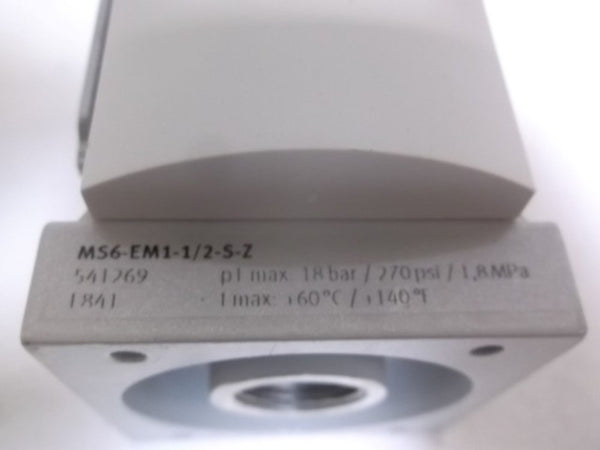 FESTO MS6-EM1-1/2-S-Z ON/OFF VALVE  NSNP