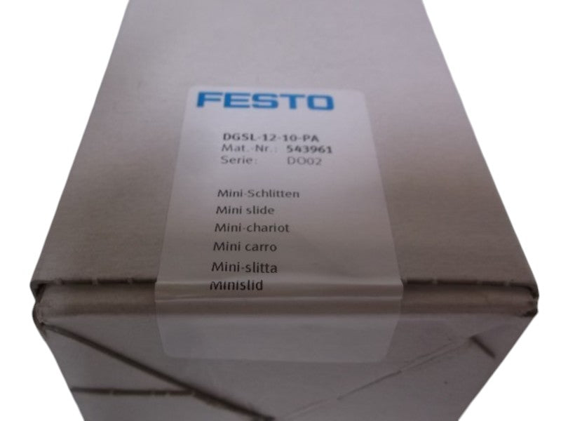 FESTO DGSL-12-10-PA MINI-SLIDE  NSFS