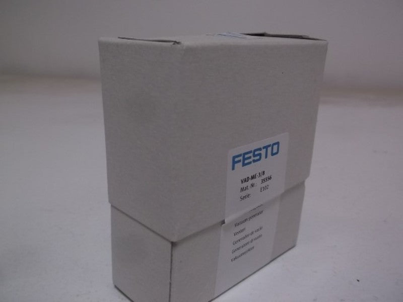 FESTO VAD-ME-3/8 VACUUM GENERATOR  NSFS