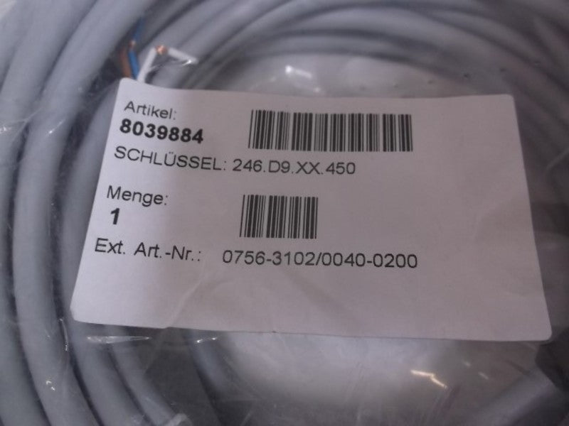 SCHLUSSEL 0756-3102/0040-0200 CABLE  NSNP IN A BAG