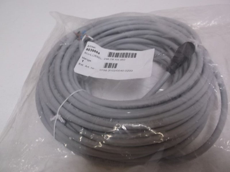 SCHLUSSEL 0756-3102/0040-0200 CABLE  NSNP IN A BAG