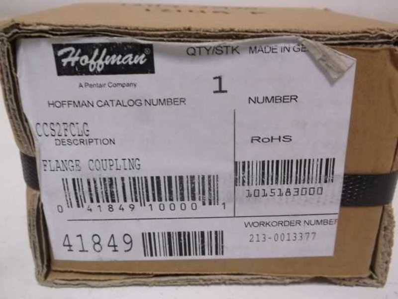 HOFFMAN CCS2FCLG FLANGE COUPLING PENDANT ARM * FACTORY SEALED *