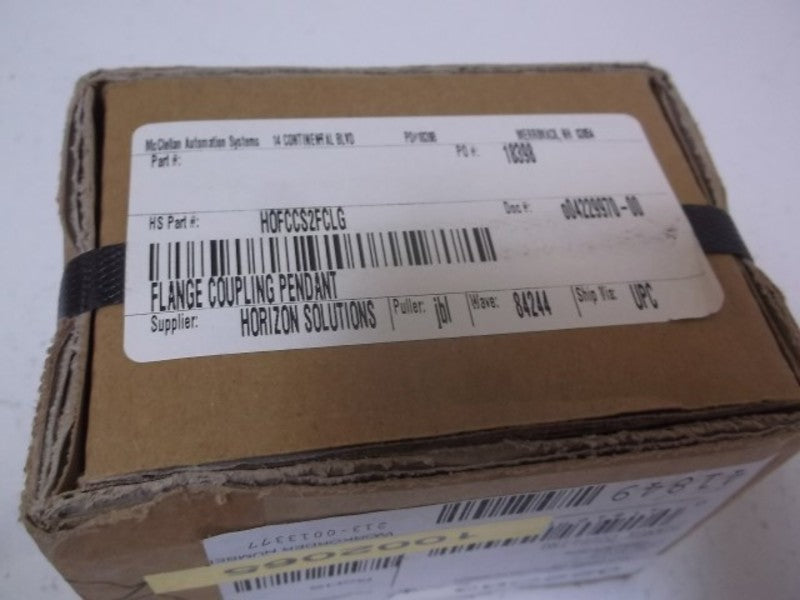 HOFFMAN CCS2FCLG FLANGE COUPLING PENDANT ARM * FACTORY SEALED *
