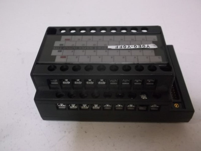 MITSUBISHI A6TBY36-E TERMINAL BLOCK 36PT SOURCE OUT 1 WIRE  UNMP