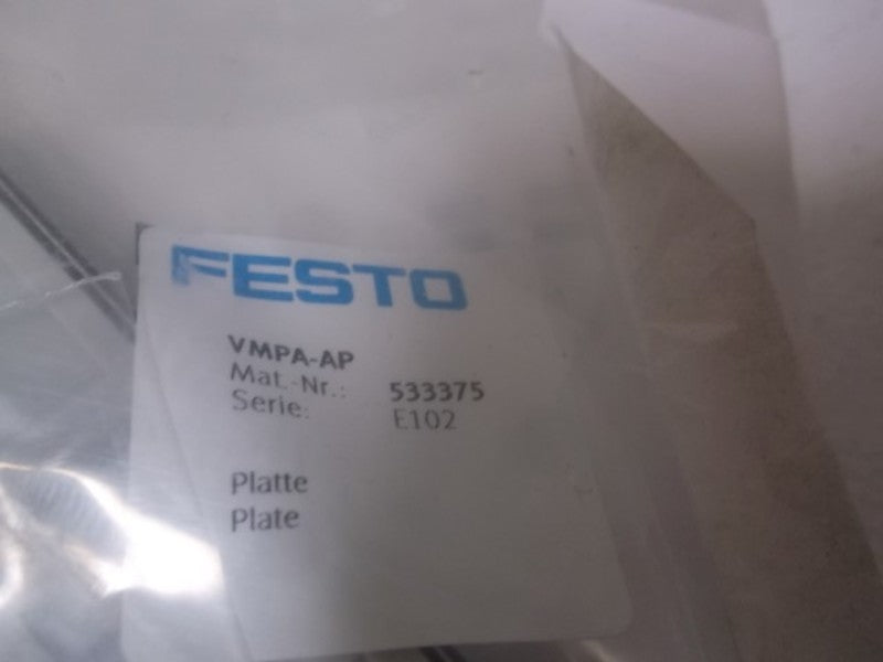 FESTO VMPA-AP PLATE  FACTORY BAG