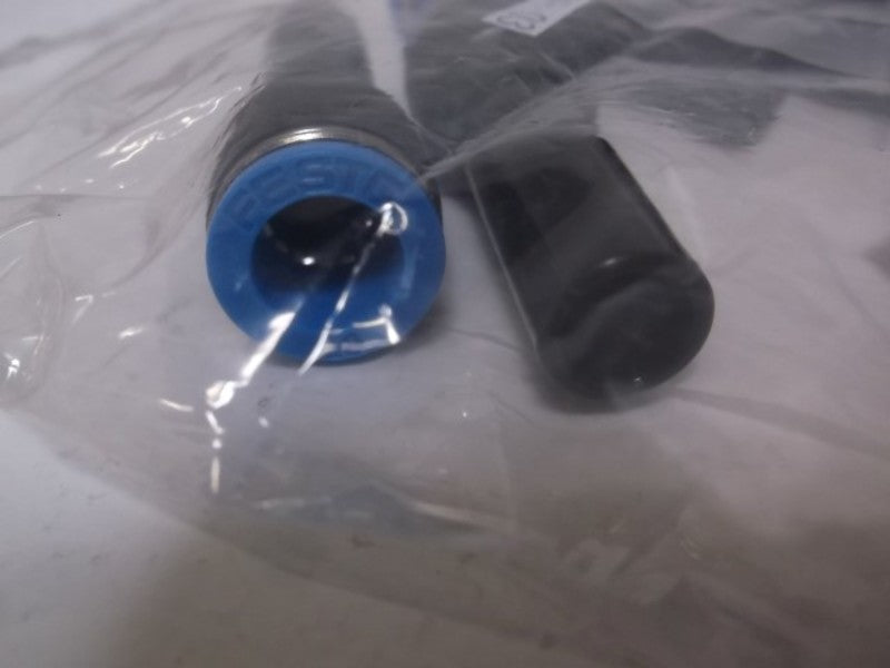 LOT OF 10 FESTO QS-12H-10 PUSH-IN CONNECTOR FACTORY BAG