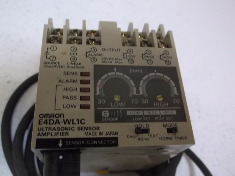 OMRON E4DA-WL1C SENSOR AMPLIFIER  UNMP