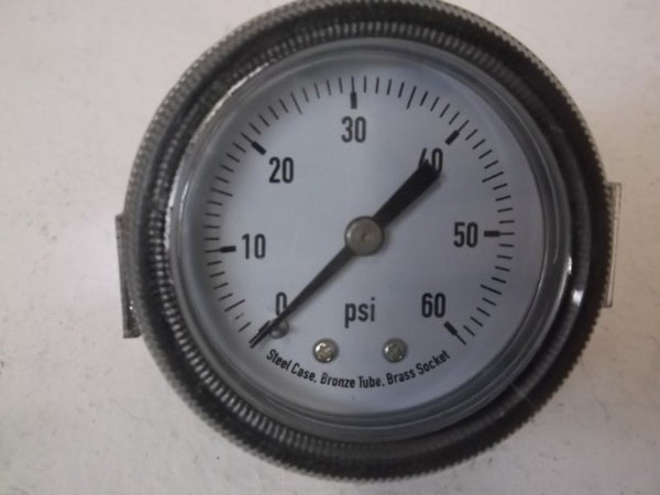 4CEY7 PRESSURE GAUGE 0-60 PSI  NSNP