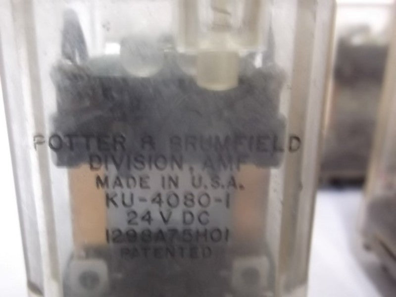 LOT OF 6 POTTER & BRUMFIELD KU-4080-I RELAY UNMP