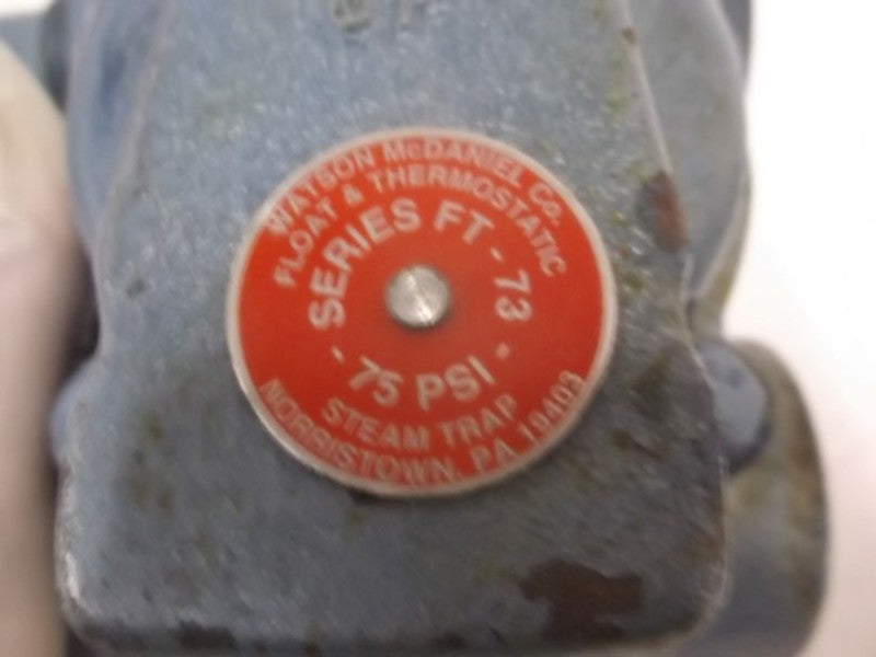 WATSONFT-73 75 PSI FLOAT AND THERMOSTATIC STEAM TRAP  UNMP