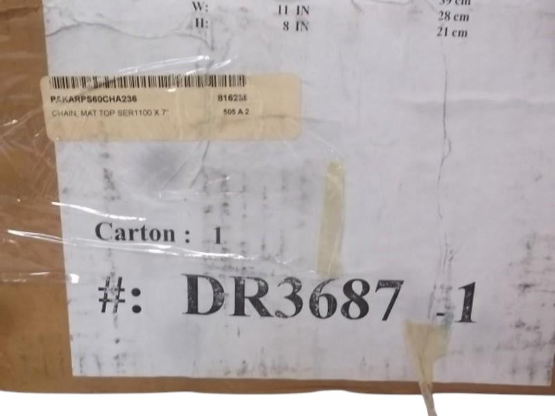 INTRALOX DR3687-1 CHAIN MAT TOP  NSMP