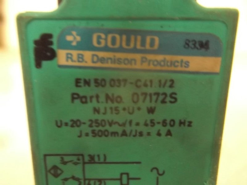 GOULD NJ15-U-W PROXIMITY SWITCH  UNMP