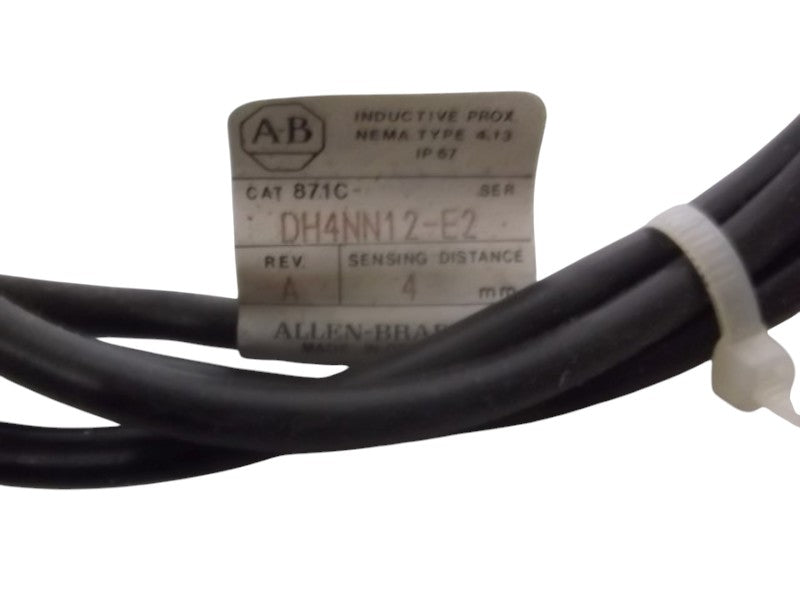 ALLEN BRADLEY 871C-DH4NN12-E2 INDUCTIVE PROXIMITY SENSOR  UNMP