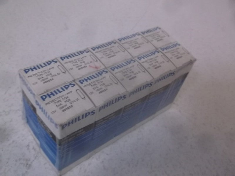 LOT OF 10 PHILIPS 7724 PROJECTION LAMP NSMP