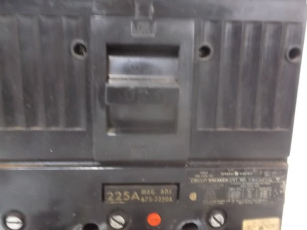 GENERAL ELECTRIC TJK636225 CIRCUIT BREAKER 600VAC  UNMP