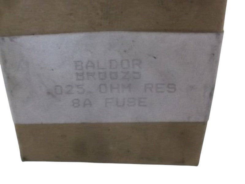 BALDOR BR00Z5 025 OHM RES 8A FUSE  NSMP
