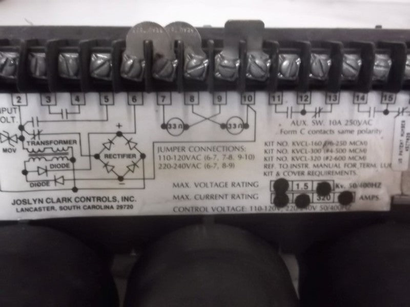 JOSLYN CLARK VC77U03515-76 VACUUM CONTACTOR  UNMP