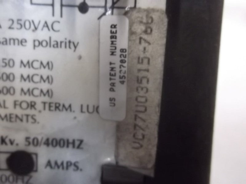 JOSLYN CLARK VC77U03515-76 VACUUM CONTACTOR  UNMP